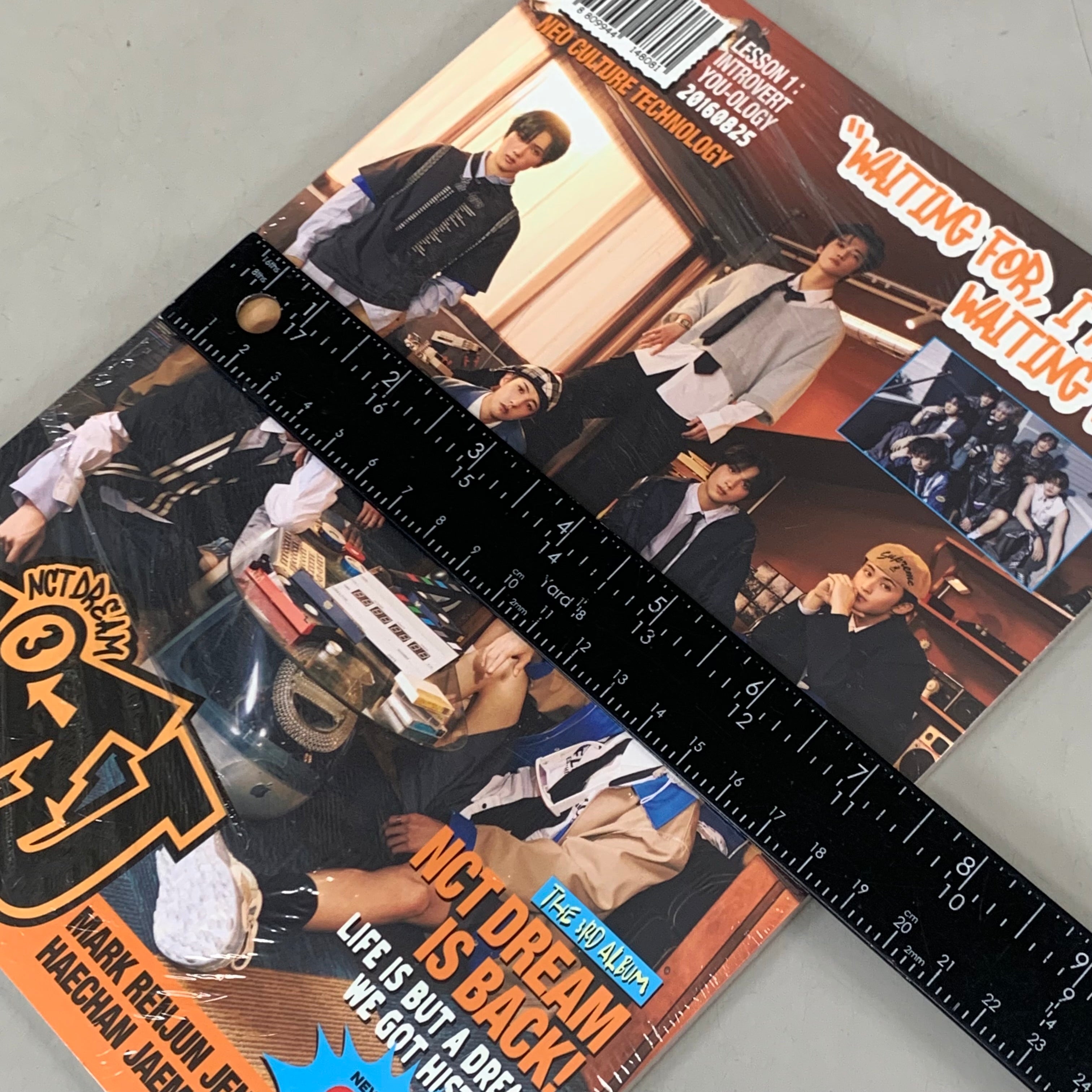 NCT Dream the 3rd Album ISTJ Photobook ver Audio CD ORANGE VERION