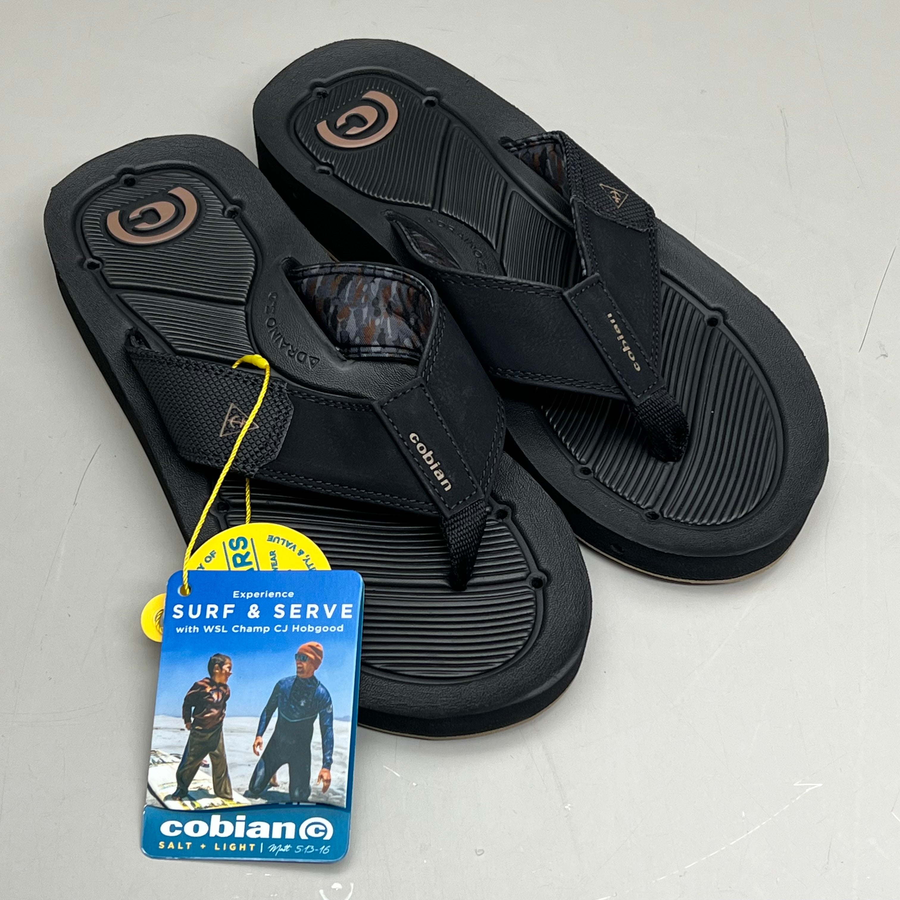 COBIAN Draino 3 Water Friendly Sandal's Men's Sz 9, EU 41.5 Midnight HBD23-415-9