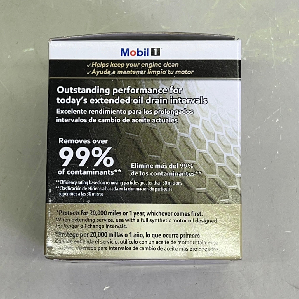 MOBIL 1 (3 PACK) Oil Filter Extended Performance Protects 20,000 Miles M1-107A