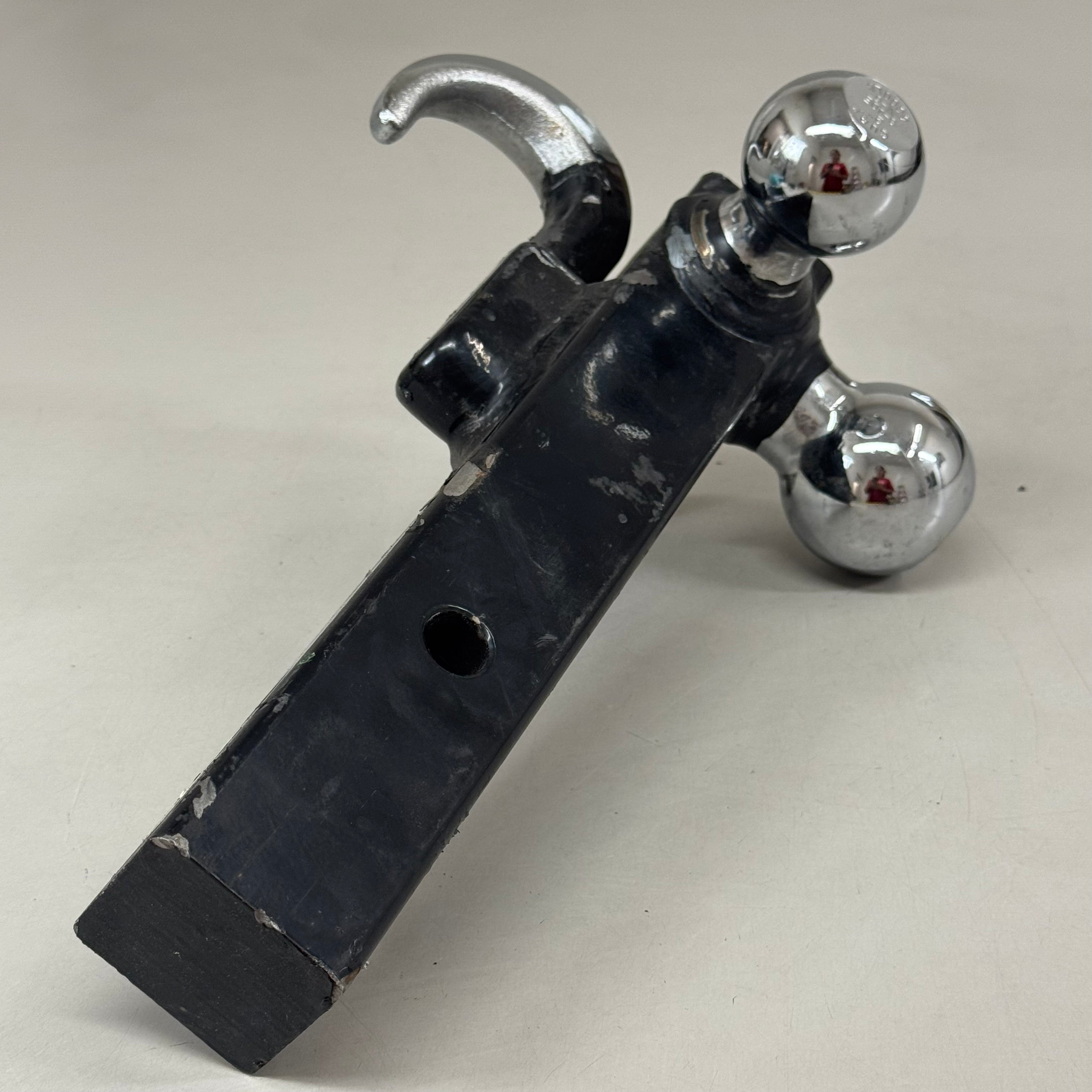 CURT Multi-Ball Mount & Hook 1' overall length Black 50785C-R8 (As-is )