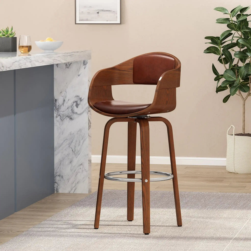 Modern Bar Stool with Swivel Function