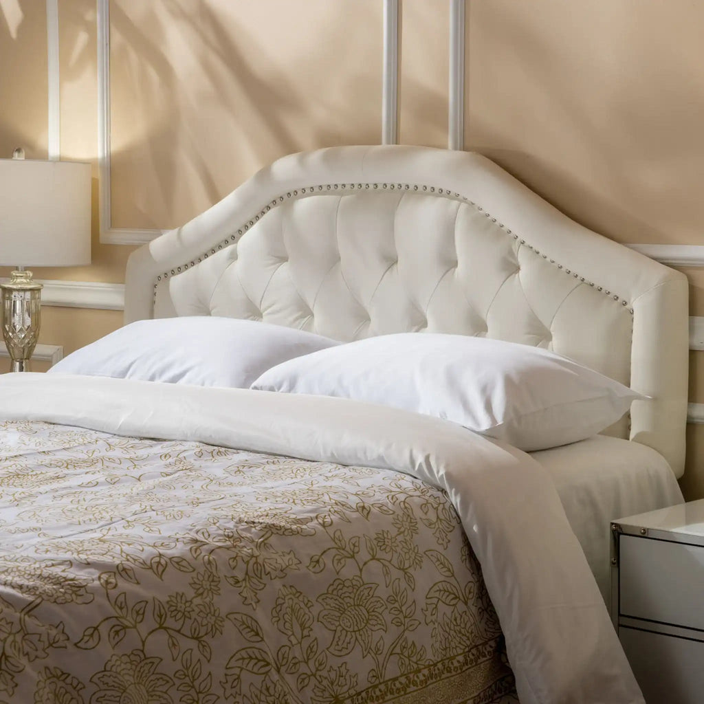 Kaarina Contemporary Tufted Fabric Headboard
