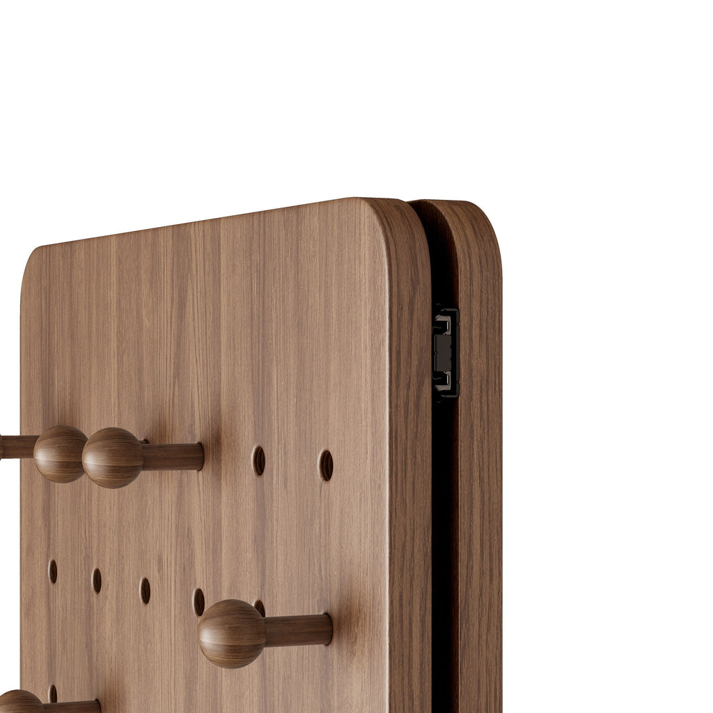 Wall Mounted Full Length Mirror With Shelf And Hook