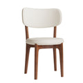 Modern Dining Chairs, Comfortable For Dining Room (Set of 2) - Orange