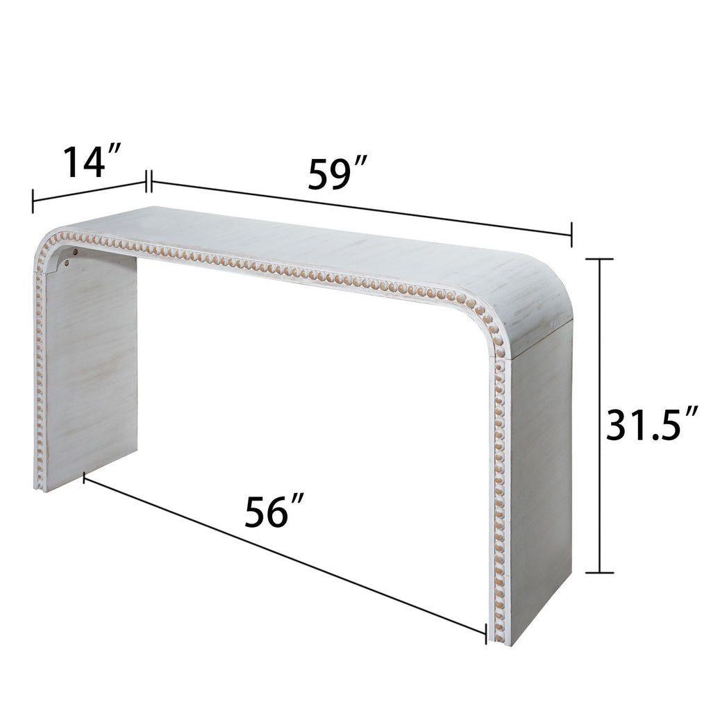 Waterfall Console Table