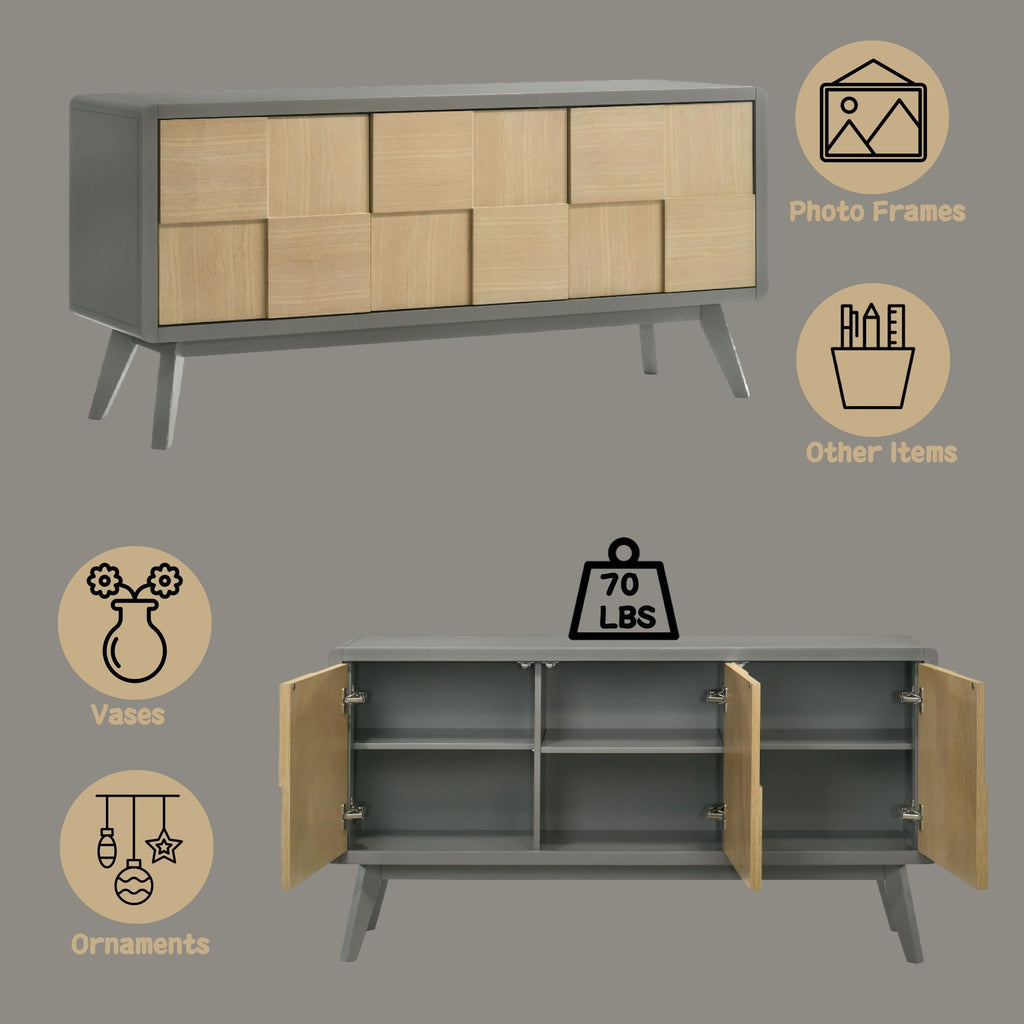 Blayde Server - Natural / Gray