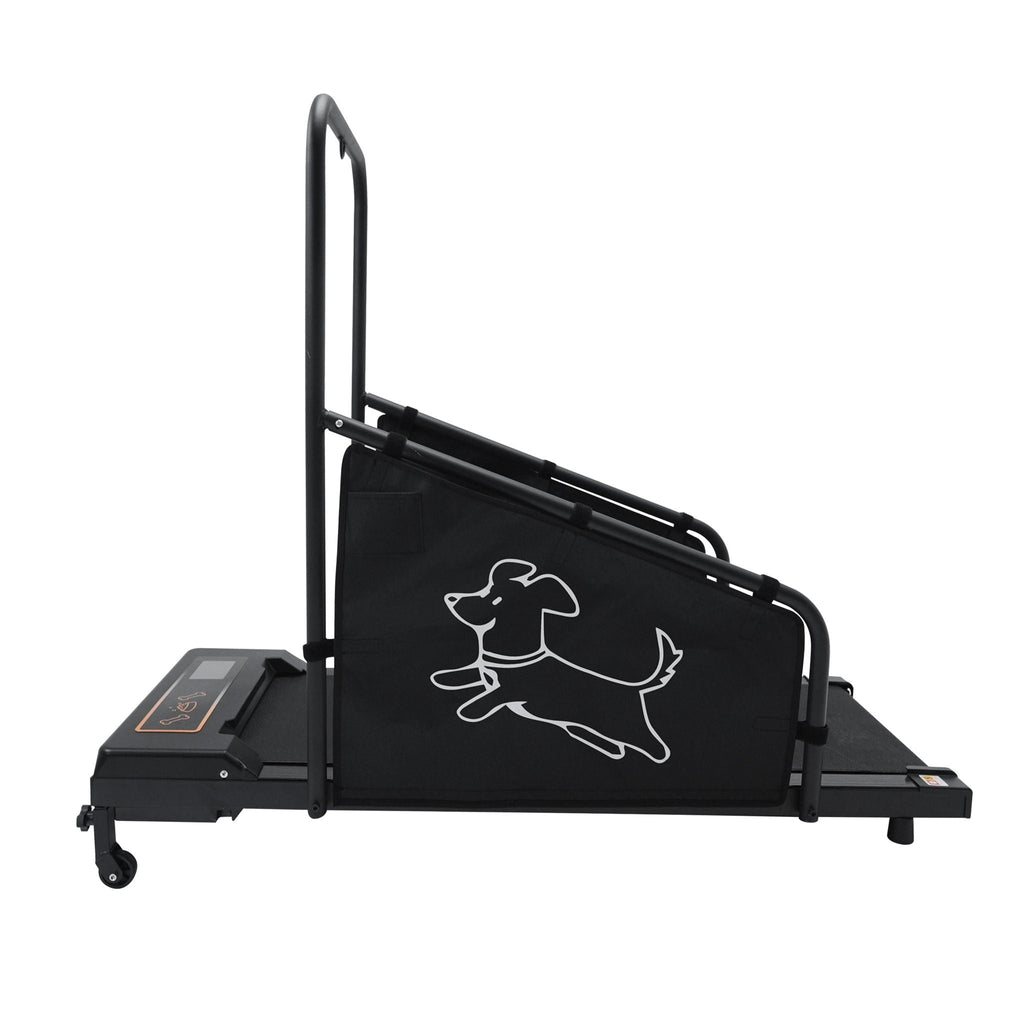 Dog Treadmill For Medium Dogs Running Machine With Non Slip Belt And Remote Control - Black