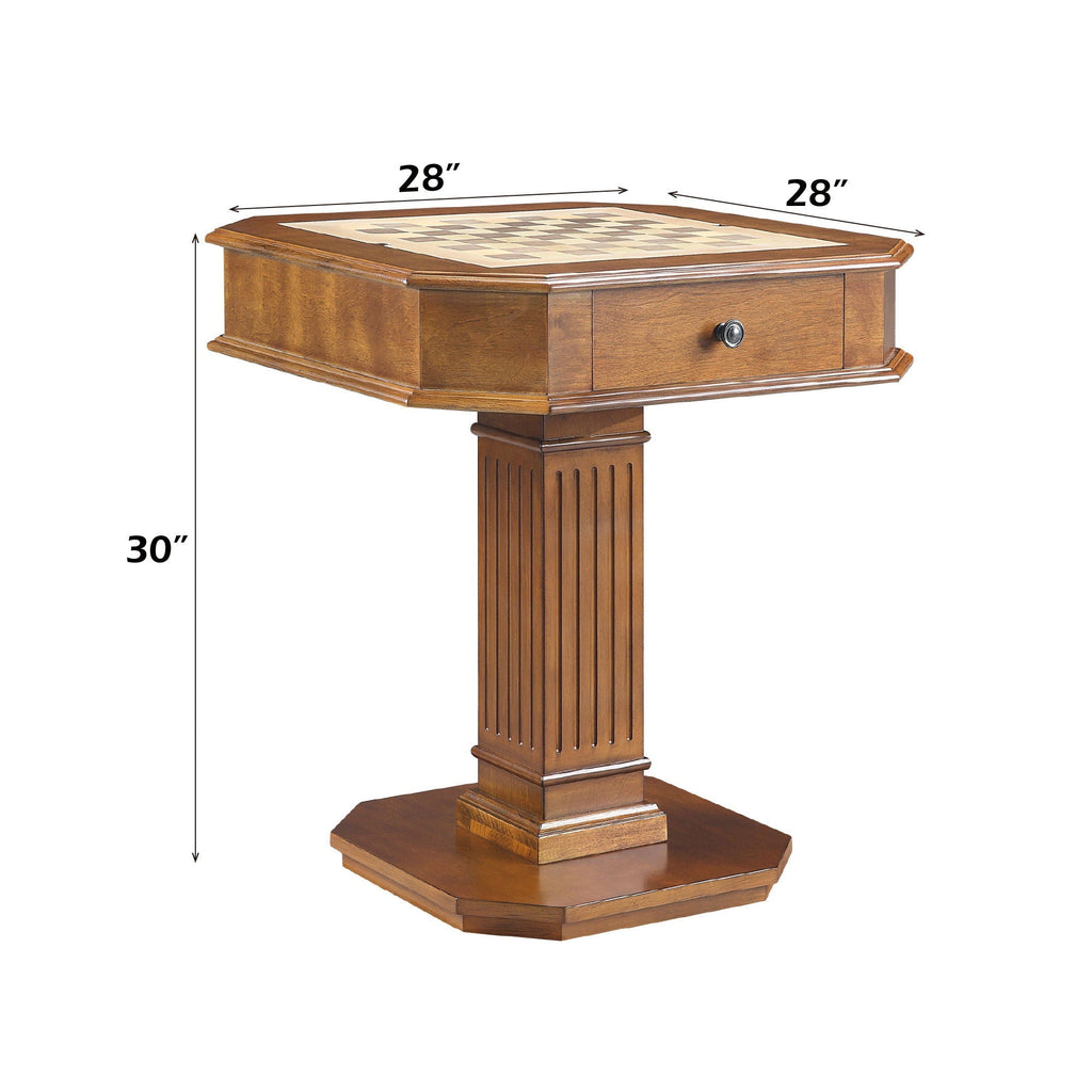 Galini Game Table - Walnut