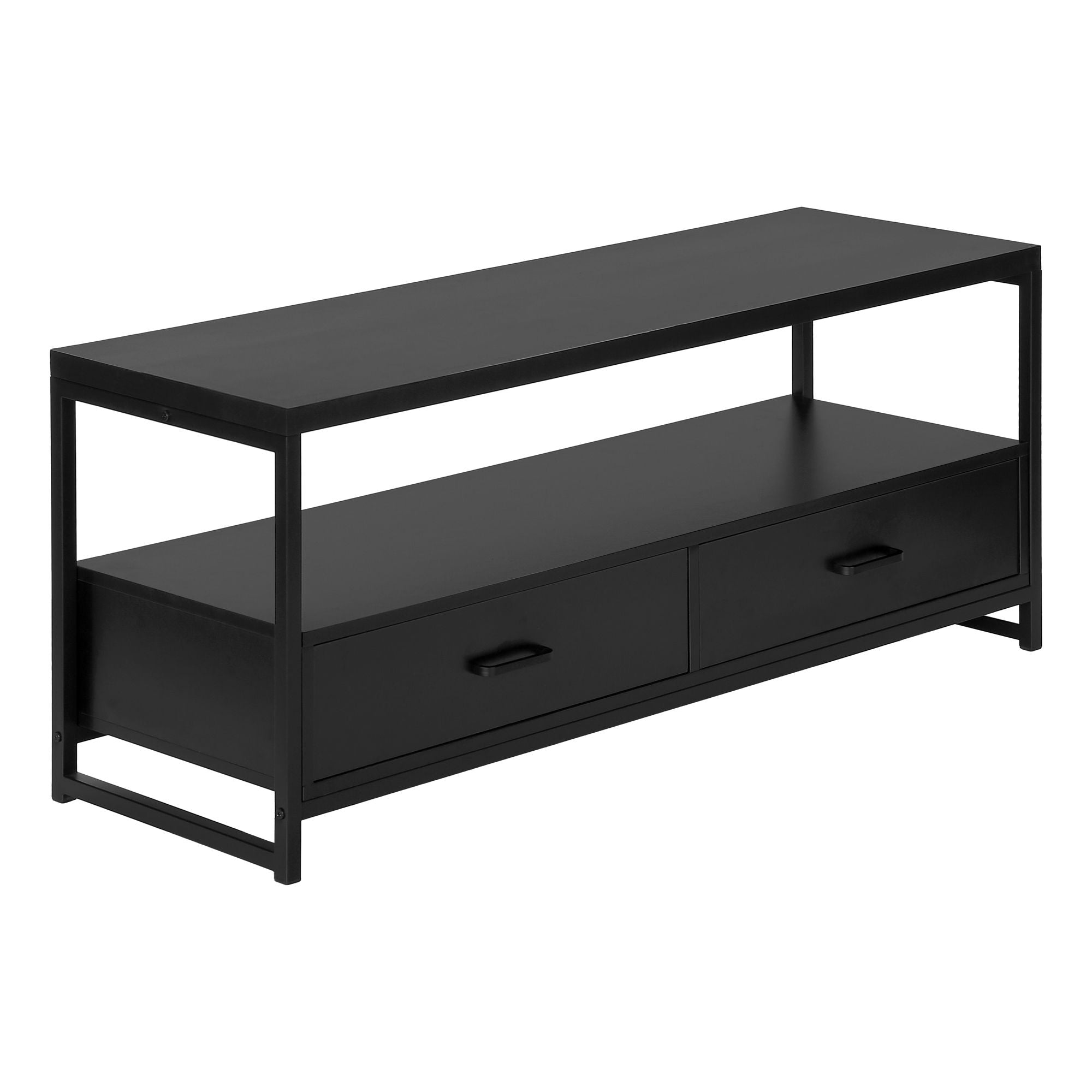 TV Stand Console Media Entertainment Center with Storage Drawers