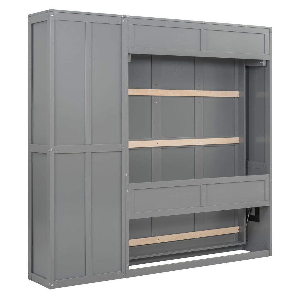 Murphy Wall Bed With Shelves