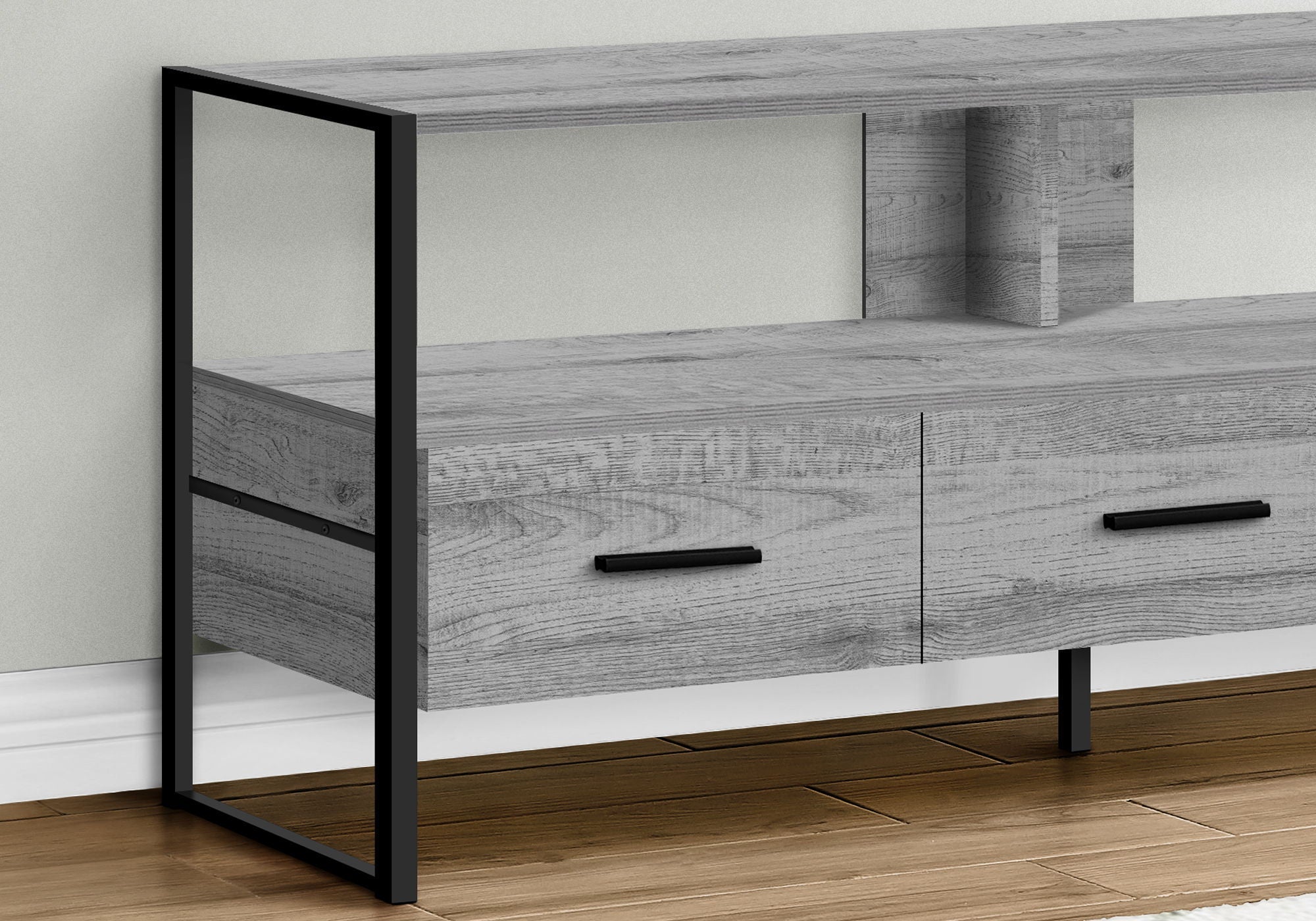 TV Stand Console Media Entertainment Center with Storage Drawers