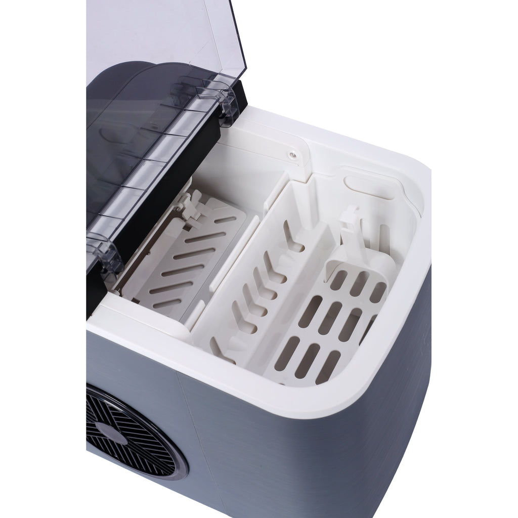Portable Countertop Ice Maker with Self-Cleaning Function
