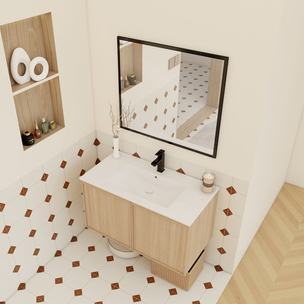 Floating Bathroom Vanity With Sink Combo