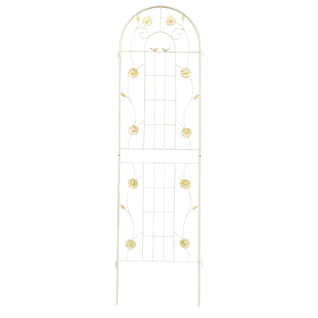 Metal Garden Trellis Rustproof Trellis For Climbing Plant Outdoor Flower Support
