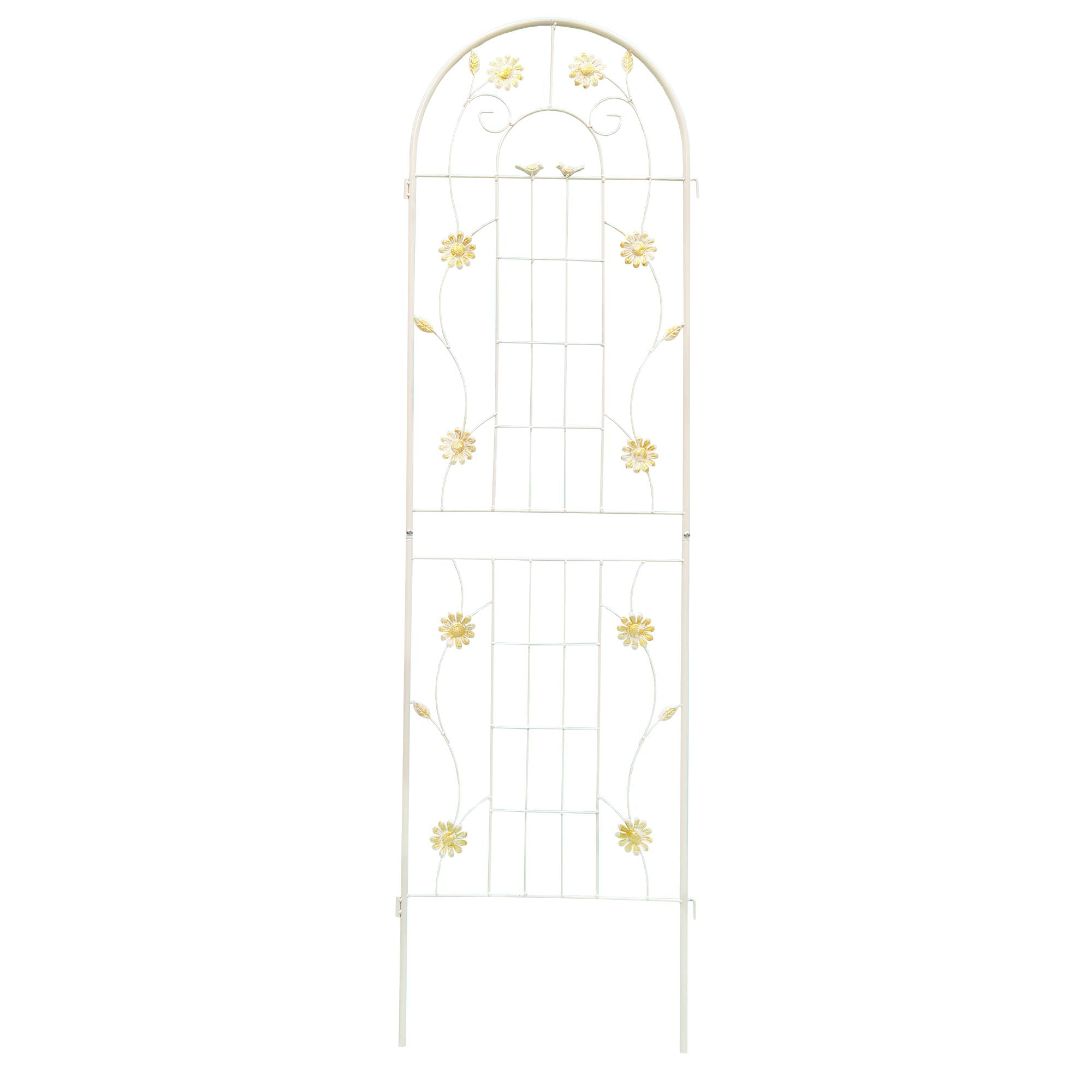 Metal Garden Trellis Rustproof Trellis For Climbing Plant Outdoor Flower Support
