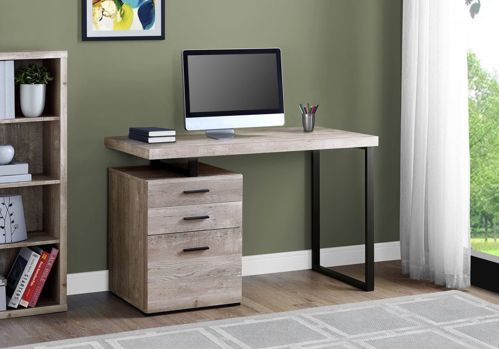 Computer Desk For Home Office, Left or Right Setup with Storage Drawers