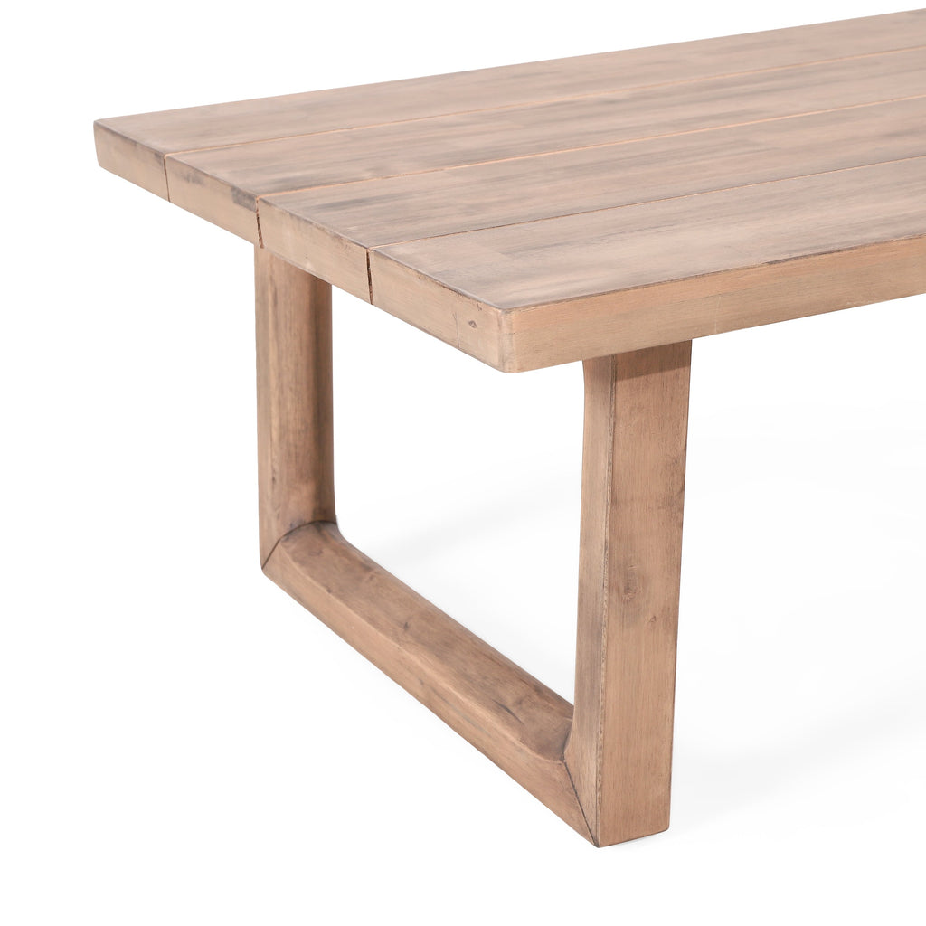 4-Pieces Acacia Wood Patio Furniture Set