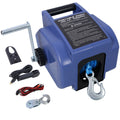 Reversible 12V Electric Trailer Winch for Boats up to 6000 lbs