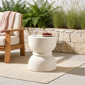 U_Style Outdoor Concrete Side Table