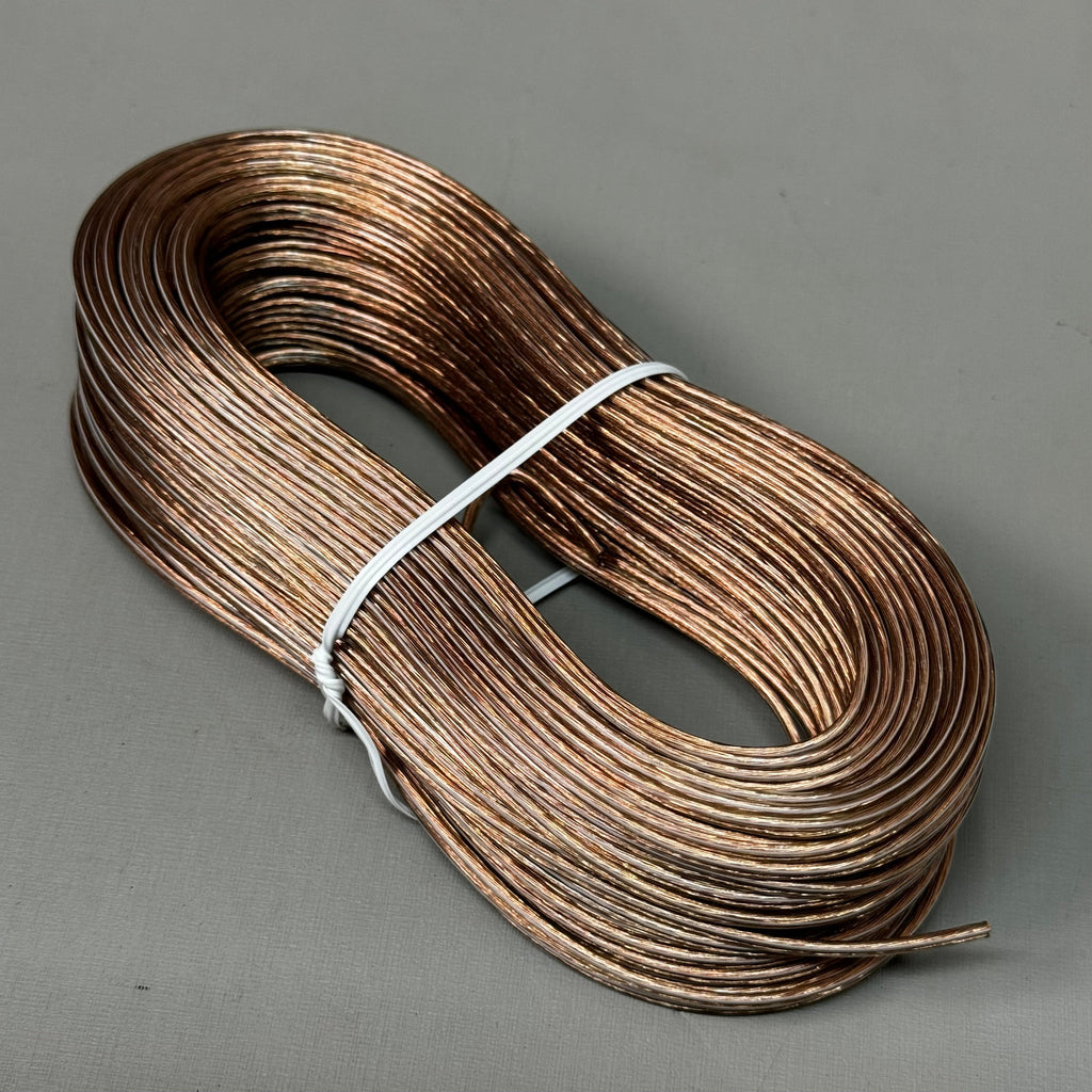 ZA@ ZENITH (2 PACK) 24 AWG Sheath Insulated 100ft Speaker Wire AS110024C New Other (Slightly Damaged Packaging)