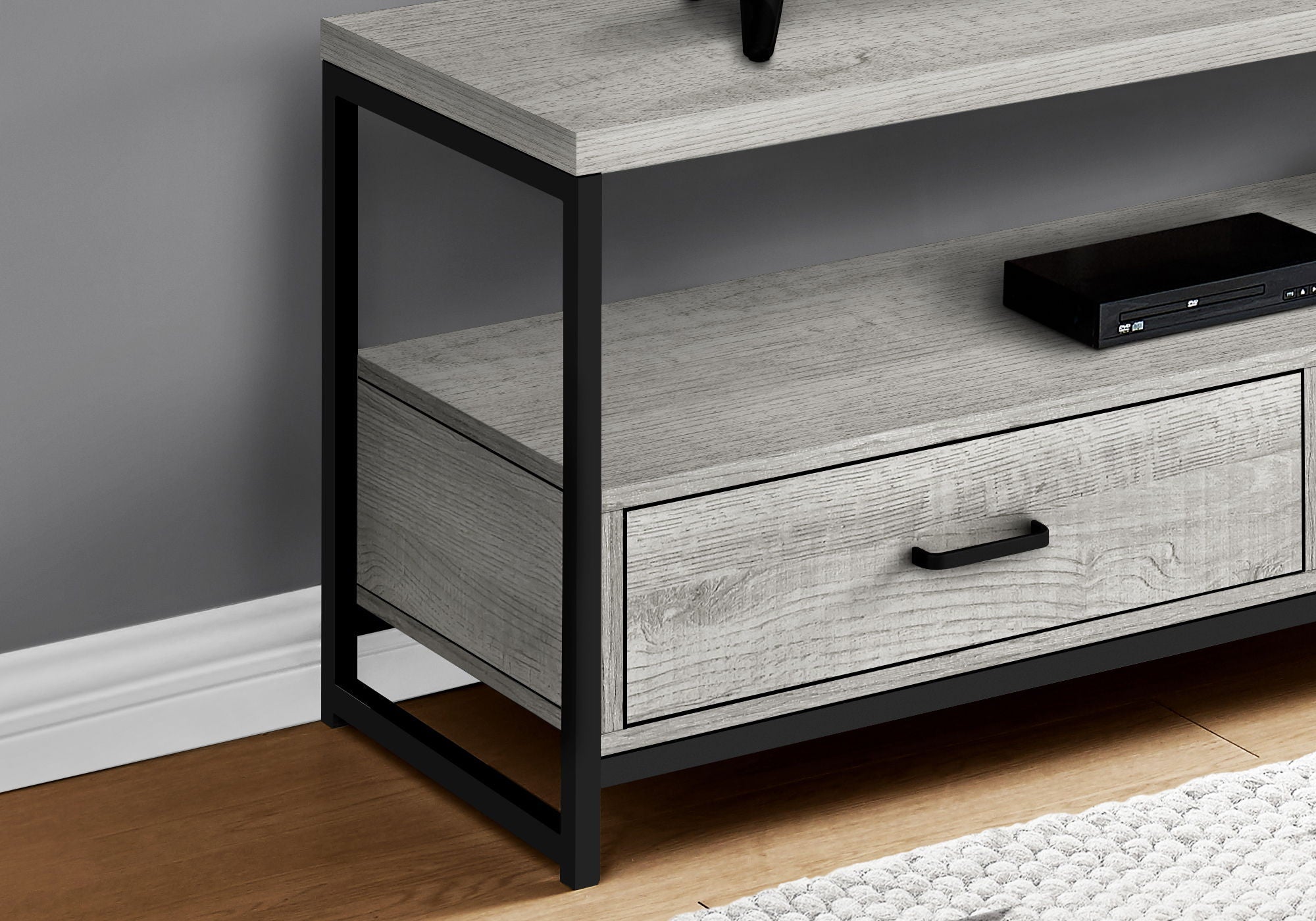 TV Stand Console Media Entertainment Center with Storage Drawers