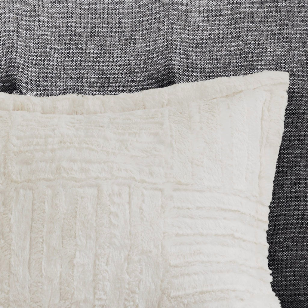 King/Cal King Fur Down Alternative Comforter Mini Set