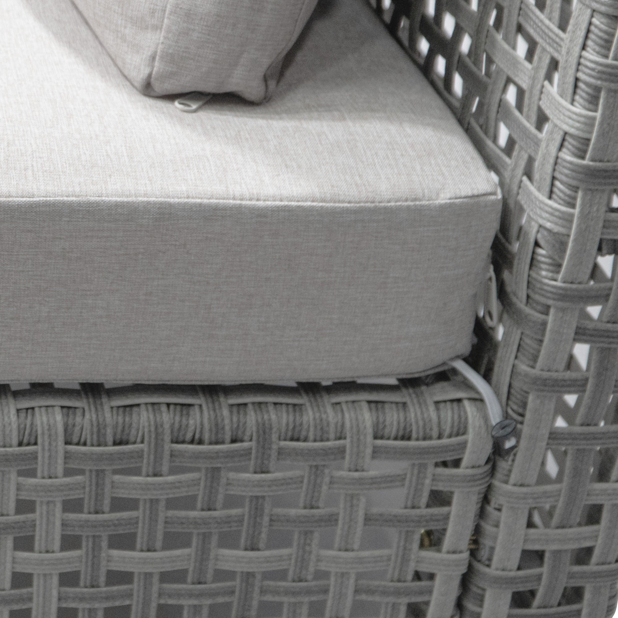 K&K 7-Piece Wicker Patio Furniture Set