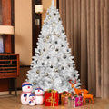 The 4-Foot Pre-Lit Modern White Christmas Tree