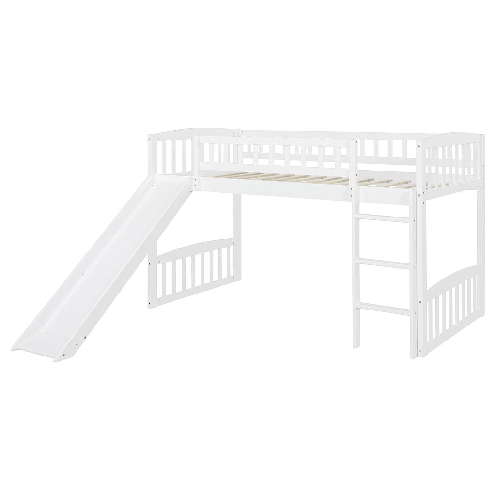Loft Bed With Slide And Ladder