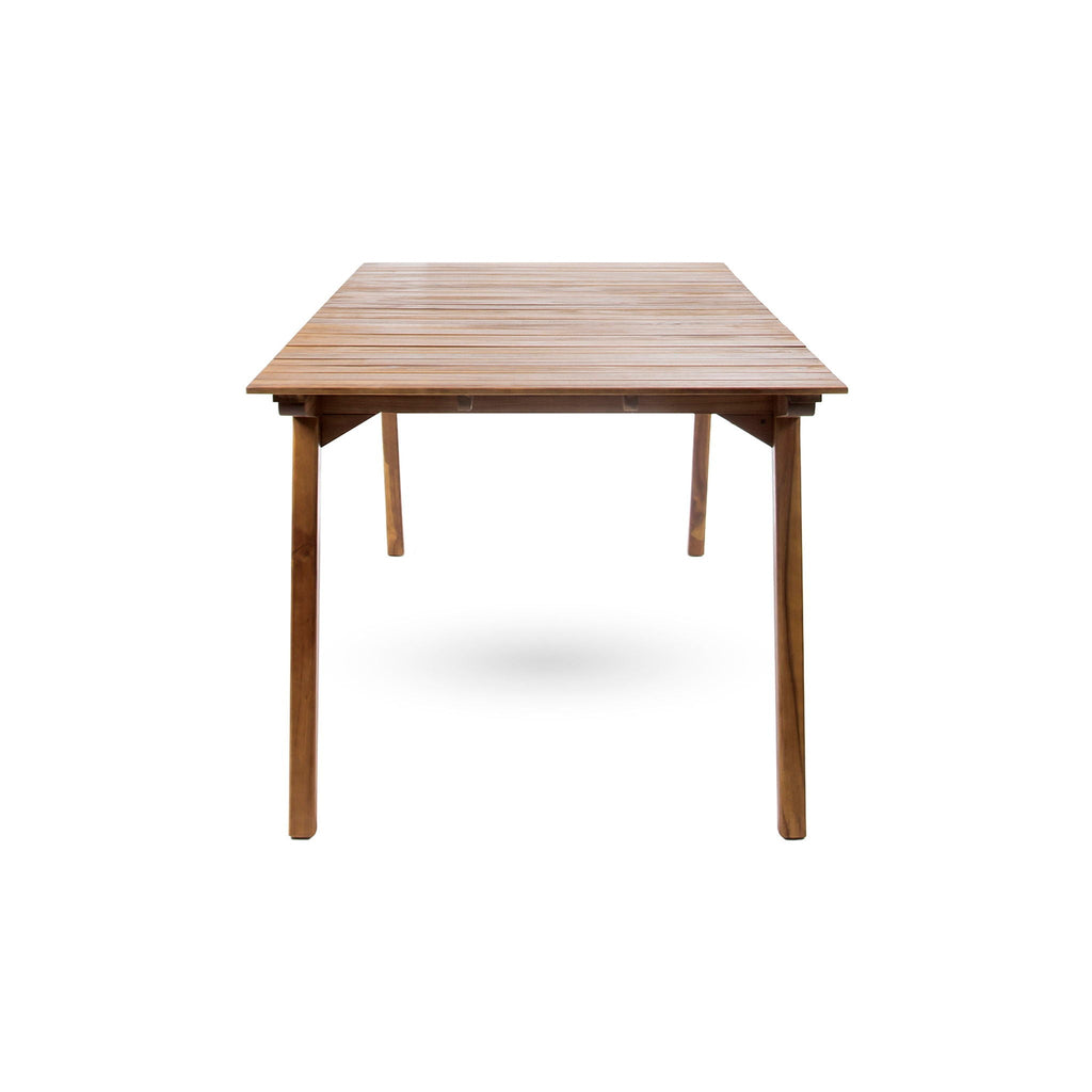 Outdoor Dining Table & Frame - Teak Wood
