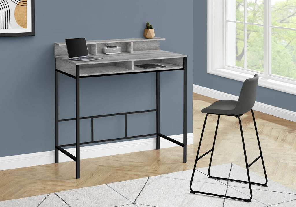 Computer Desk for Home Office with Standing Storage Shelves