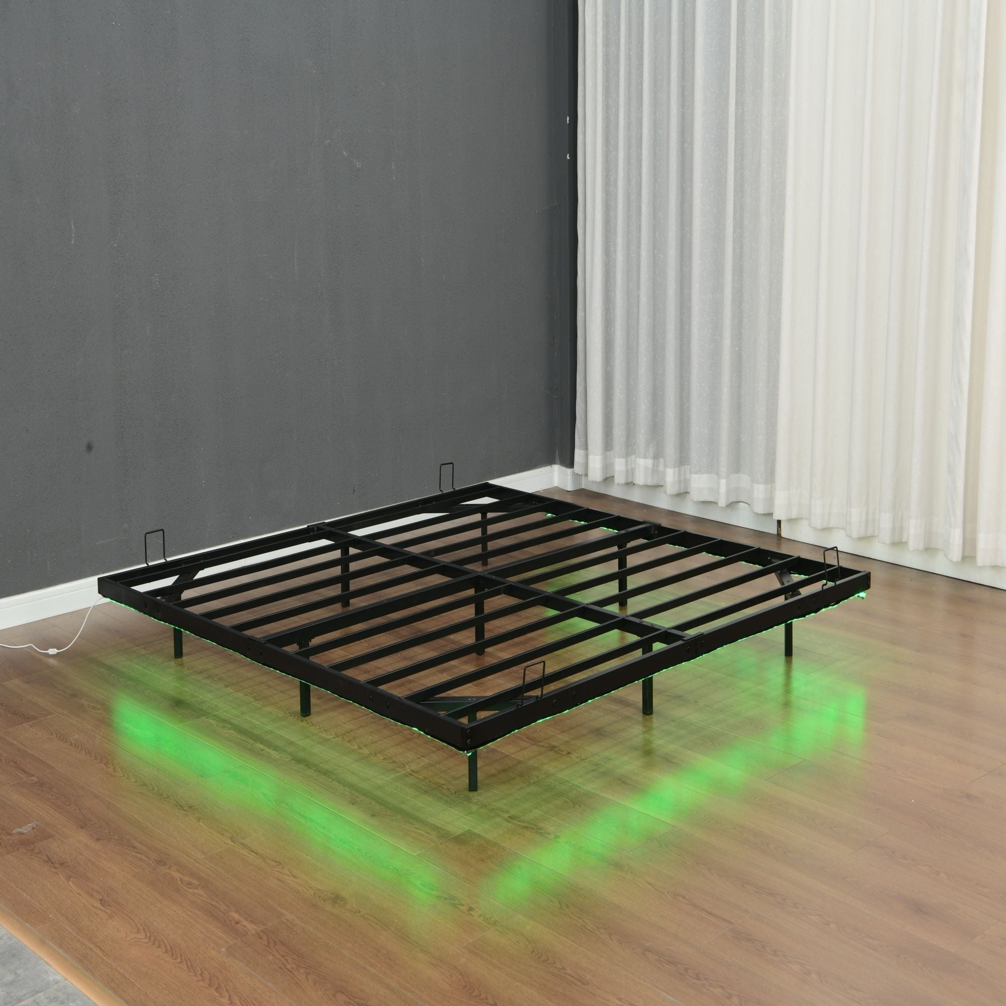 Floating Bed Frames With LED Lights