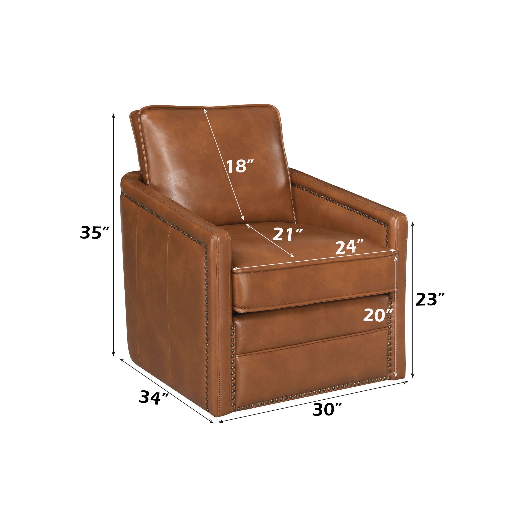 Rocha Aire Swivel Chair With Glider