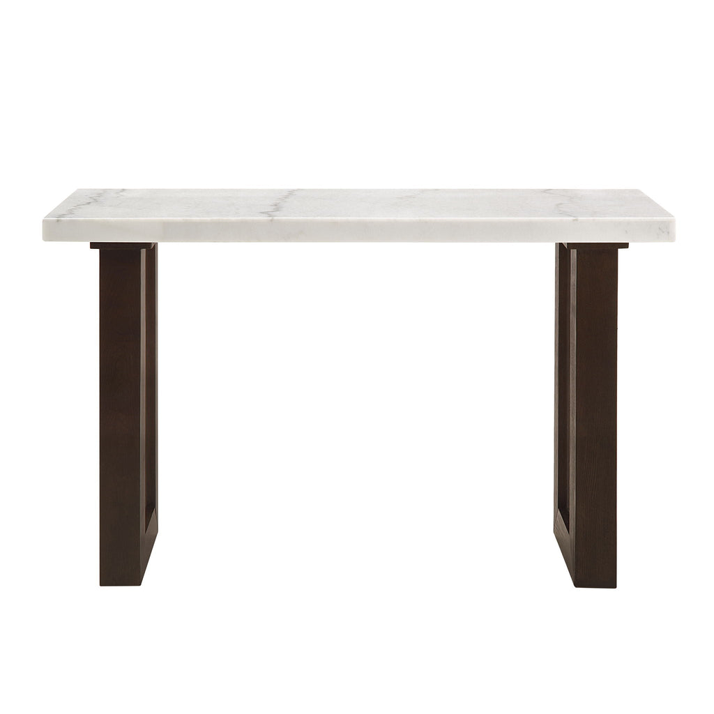 Edwyn Natural Marble Top End Table