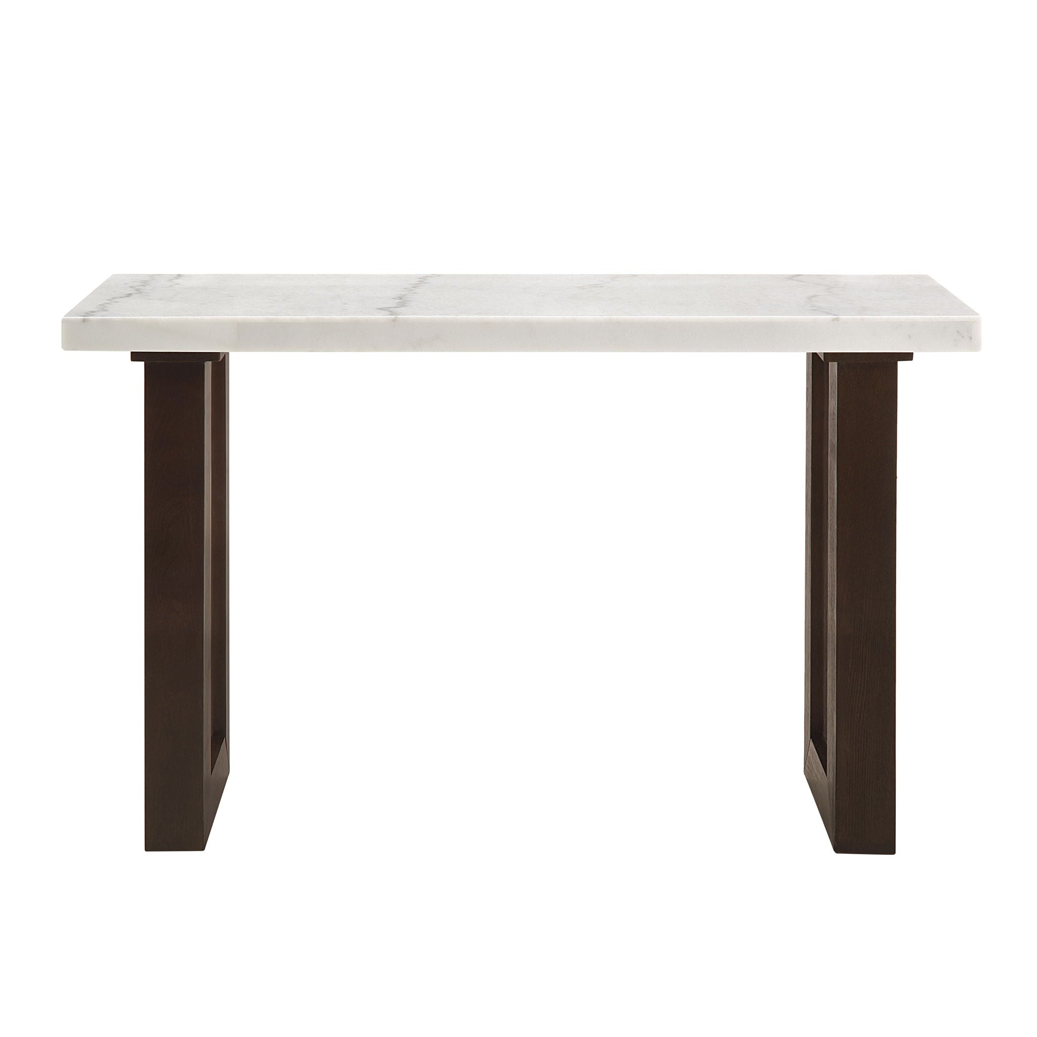 Edwyn Natural Marble Top End Table