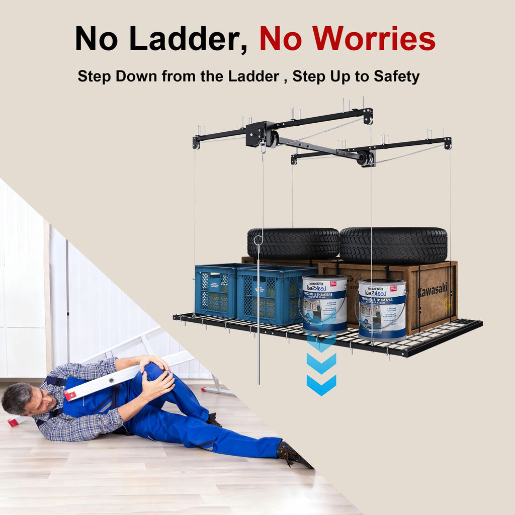 Overhead Garage Storage Rack
