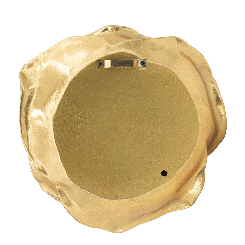 Rose Hanging Wall Accents (Set of 2) - Gold
