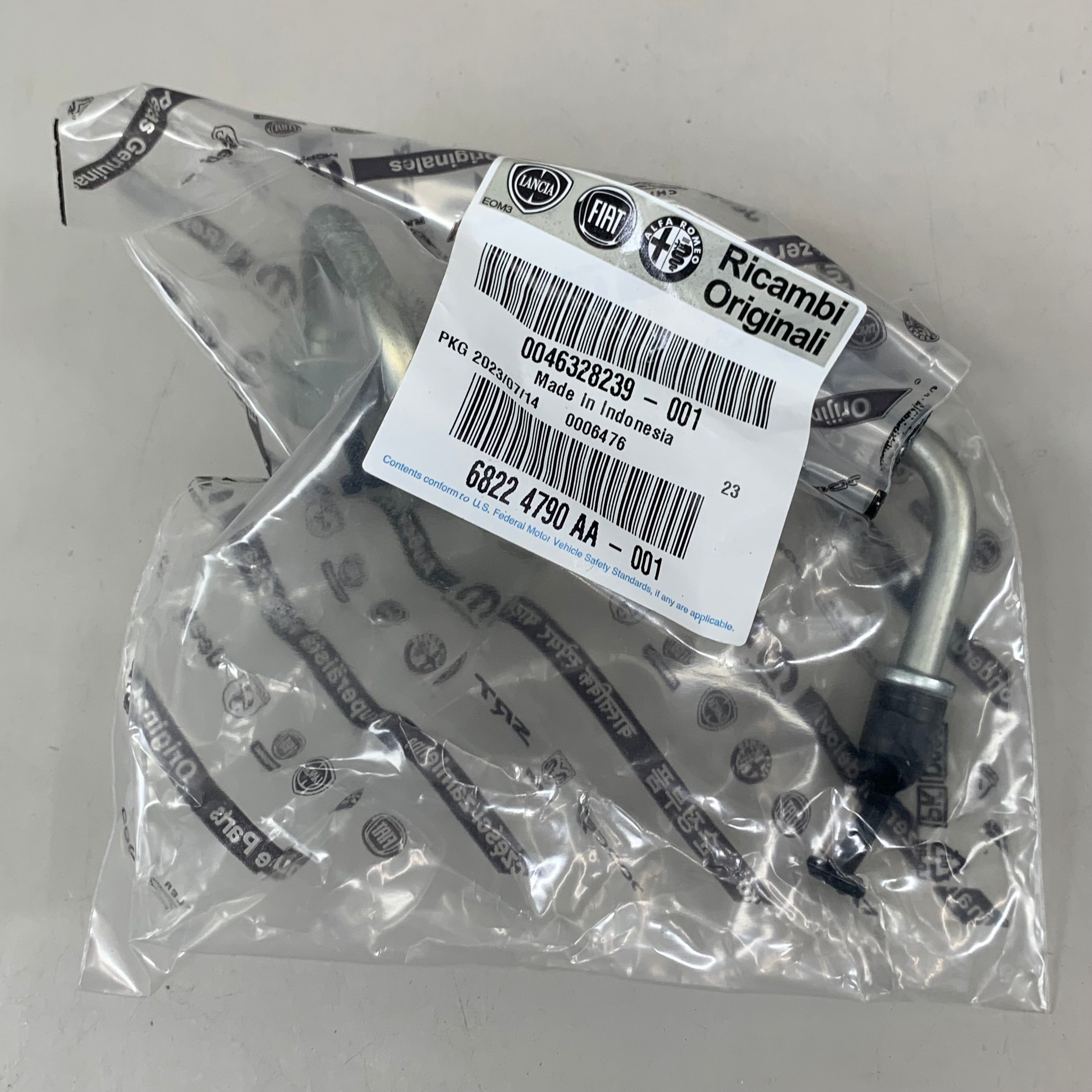 MOPAR Fuel Injector Supply Tube Kit CSSMZ466AA CSSMZ46EAA 6000634310
