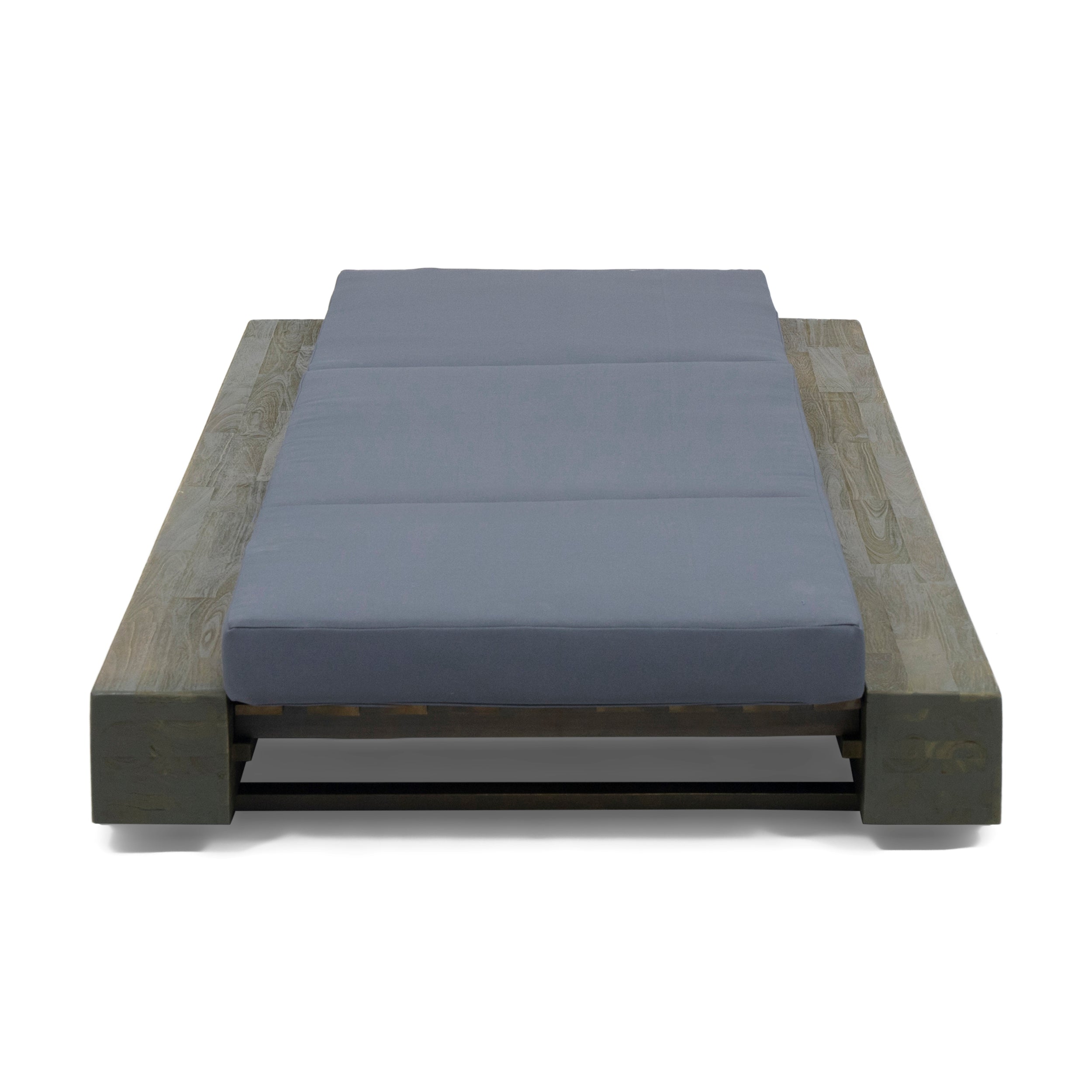 Gray Broadway Ian Chaise Lounge Cushion (Triple Folds)