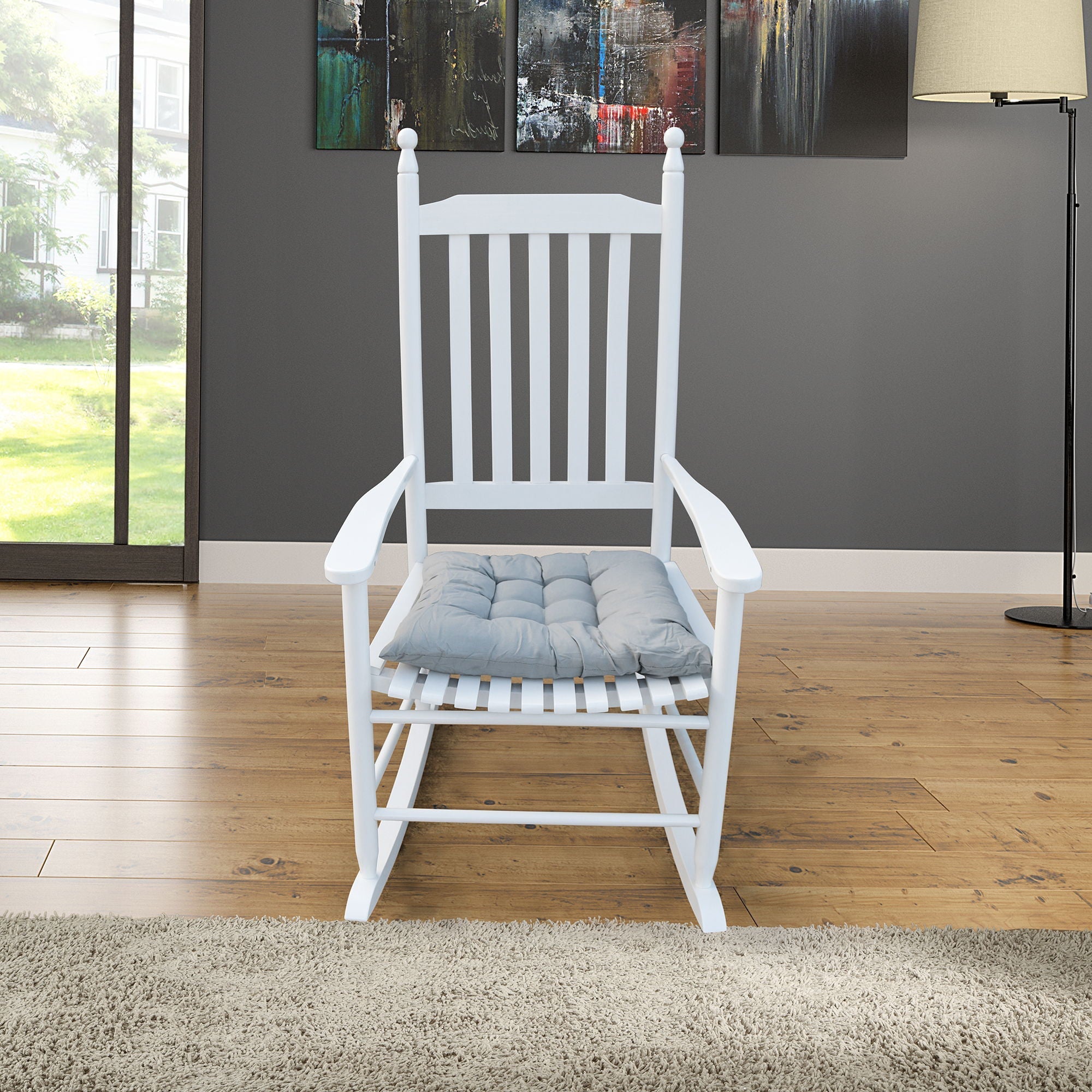 Wooden Porch Rocker Chair, Without Mat