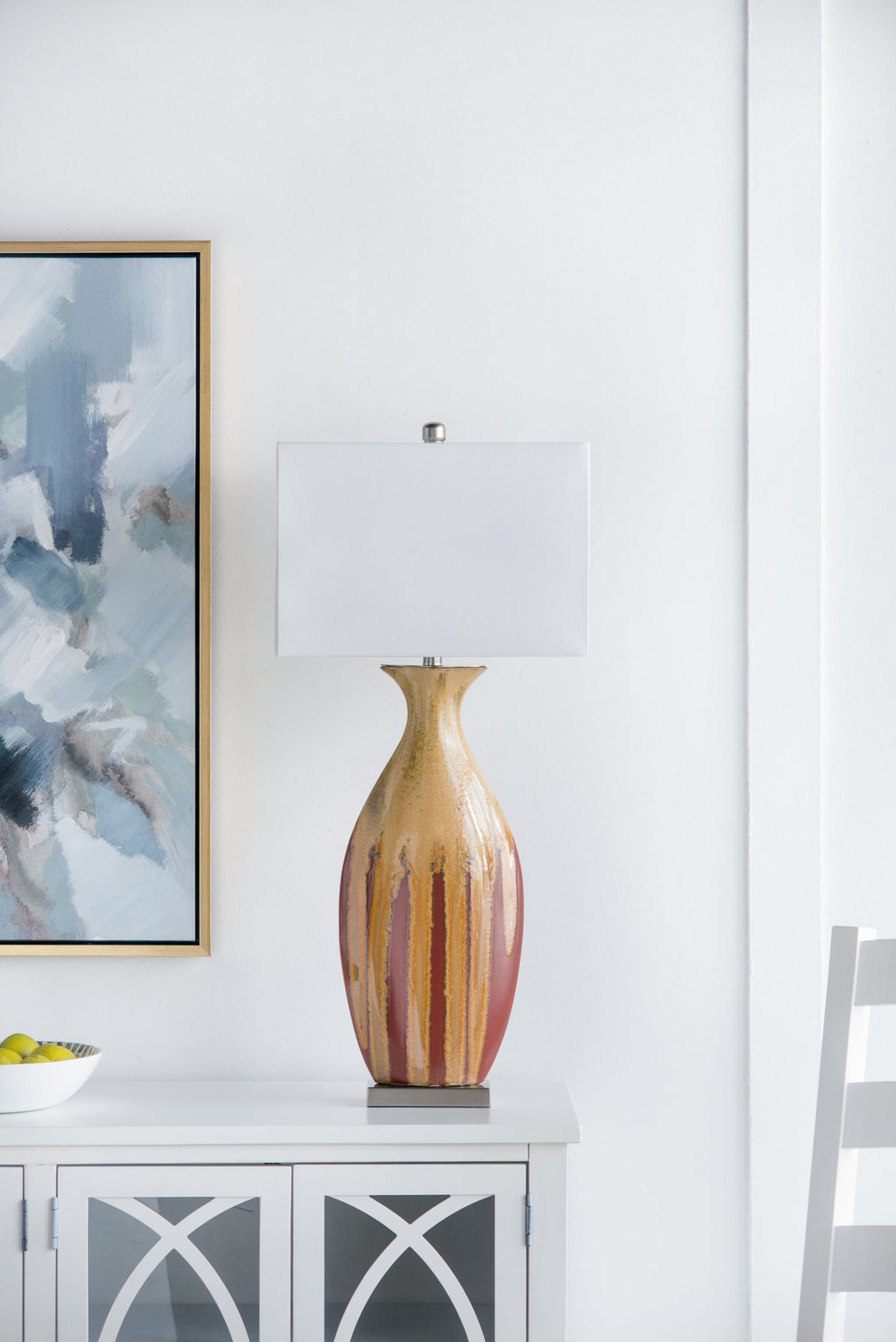 16x10.5x36 In Ceramic Table Lamp