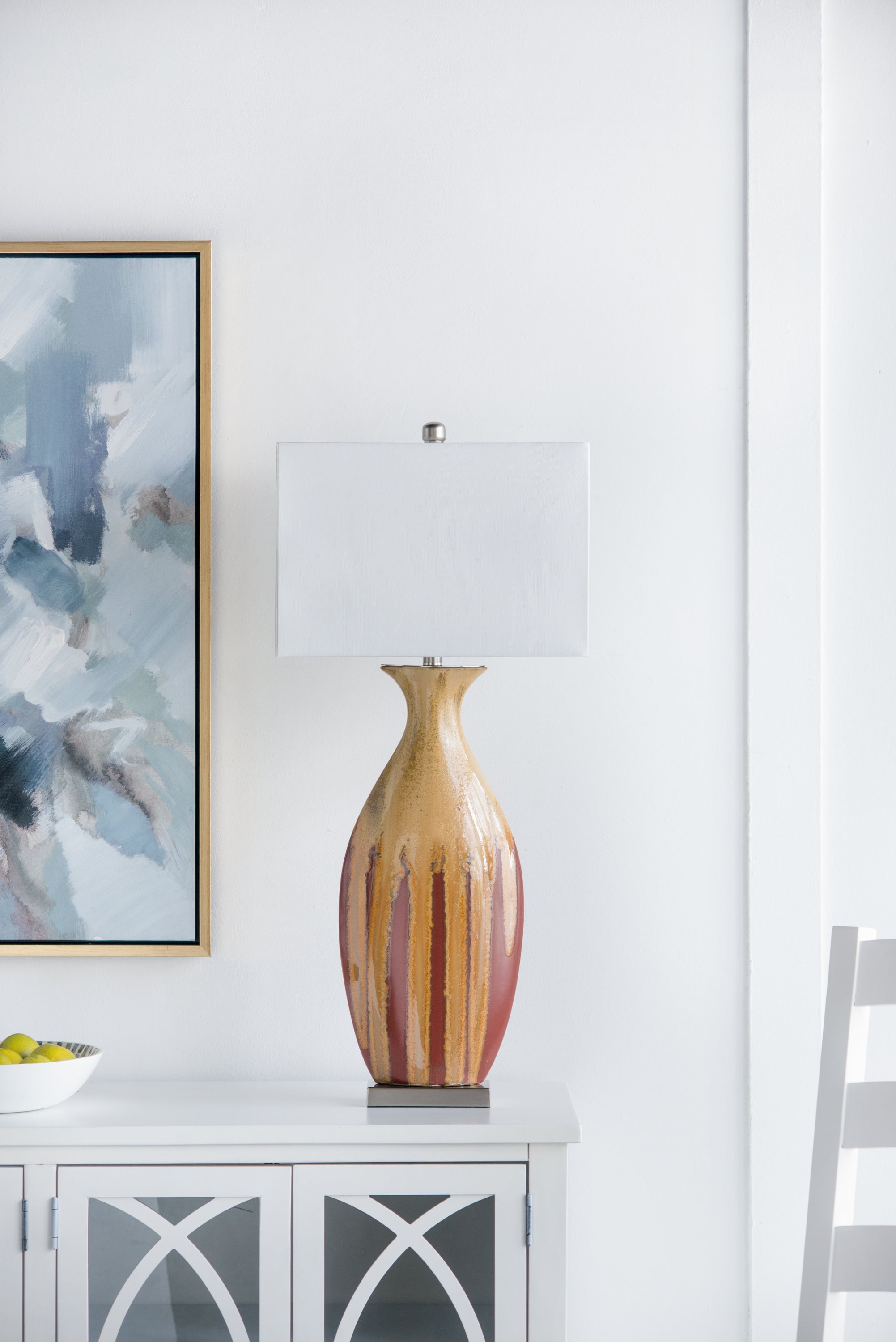16x10.5x36 In Ceramic Table Lamp