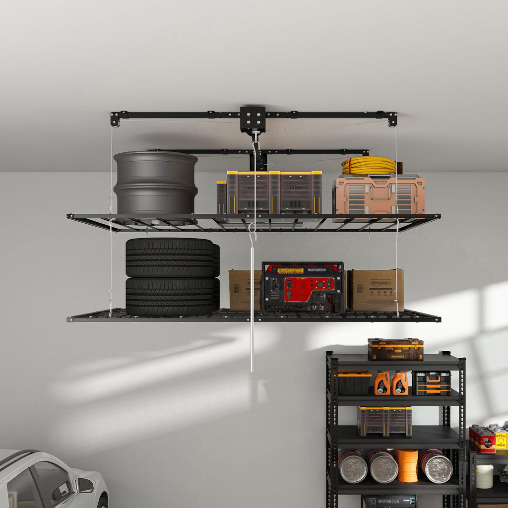 Overhead Garage Storage Rack