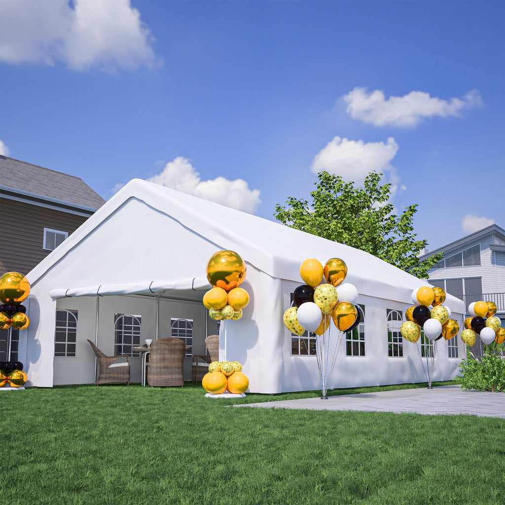 20x32 FT Party Tent with Removable Sidewalls & Storage Bags