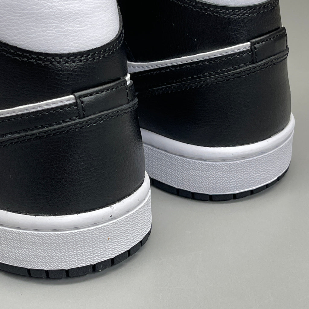 NIKE AIR JORDAN 1 Mid Panda Shoe Women's Sz 9.5 Black / White DV0991-101 (New)