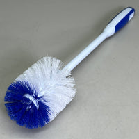 MR. CLEAN Turbo Plunger & Bowl Brush Set 12 1/2" handle w/ 6" dia bowl White 440436
