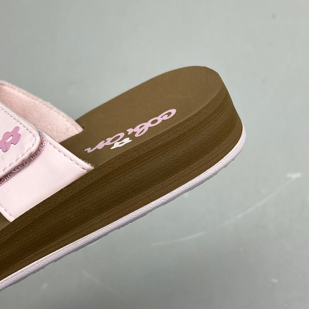 COBIAN Lil' Dana Strap Flower Sandals Kid's Sz 4/5 Pink LDA24-650-4/5