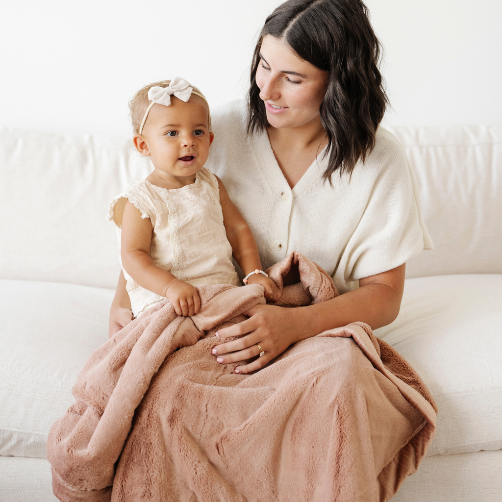 Lush Receiving Blanket 30x40 Inch by Saranoni