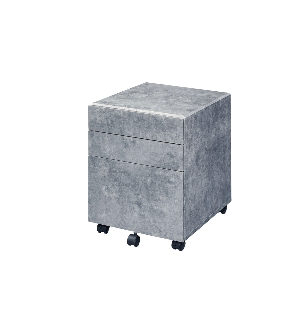 Jurgen File Cabinet - Gray