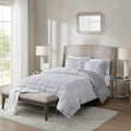 Twin/Twin XL Back Print Long Fur Comforter Mini Set